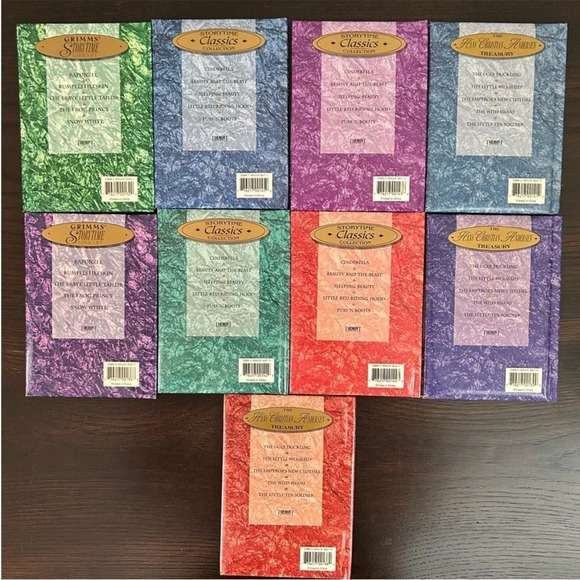 90’s VTG Kid’s Tormont Fairytale 9 Book Lot, Cinderella, Little Mermaid & more - Picture 3 of 8